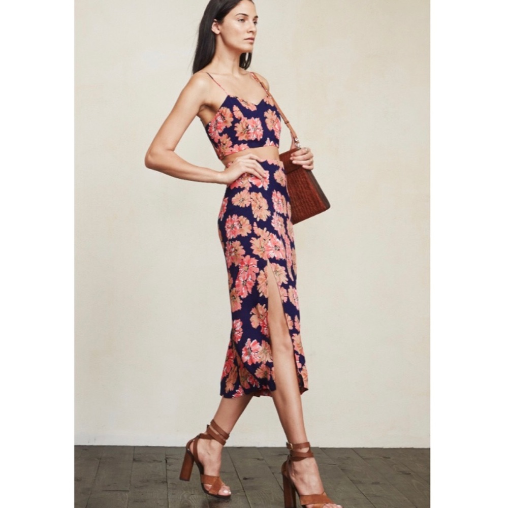 Reformation Alda Two-piece in size 0